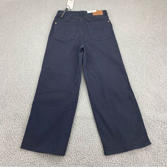 Judy Blue Women's Wide Leg Tummy Control Crops Jeans  NWT  |  Size:  5/27 - Picture 6 of 16